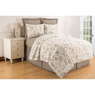 Louisa Clay Reversible Cotton Quilt Set - Bed Bath & Beyond - 27585483