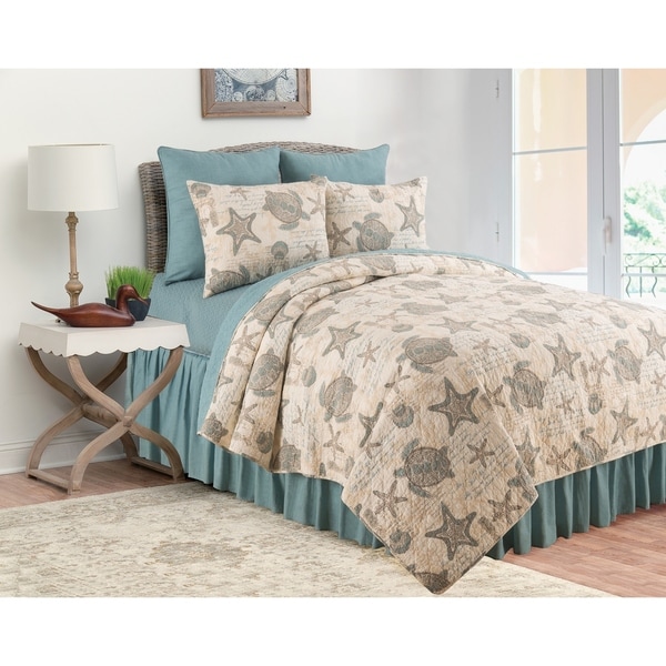 Amber Sands Cotton Quilt Set