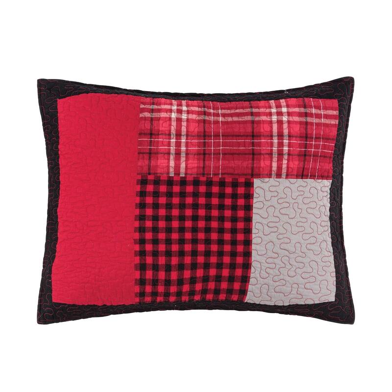 Russell Rustic Lodge Reversible Cotton Quilt Set