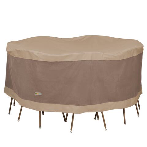 Duck Covers Elegant Round Table and Chair Set Cover