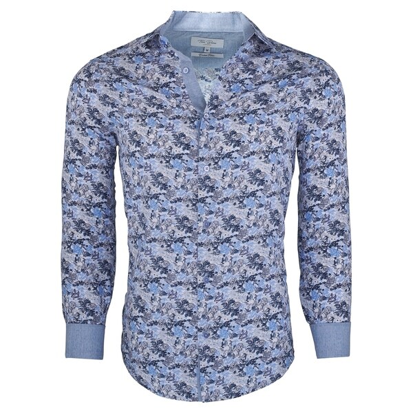 mens slim fit casual button down shirts