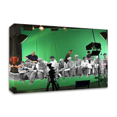 Green Screen by Barry Kite, Print on Canvas, Ready to Hang