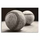 preview thumbnail 2 of 2, Old Baseballs by Edward M. Fielding, Print on Canvas, Ready to Hang
