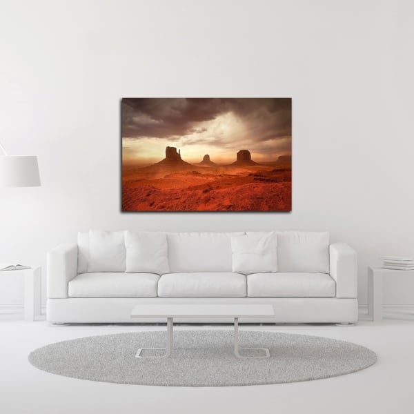 Monsoon Sandstorm By John Gavrilis Print On Canvas Ready To Hang Overstock 27587013