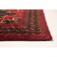 preview thumbnail 4 of 2, Hand-knotted Rizbaft Red Wool Rug - 6'4 x 10'0