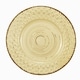 preview thumbnail 2 of 3, Lorren Home Trends 16 Piece Distressed Weave Dinnerware Set-Buttercup