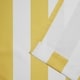 preview thumbnail 17 of 24, ATI Home Canopy Stripe Outdoor Grommet Top Curtain Panel Pair