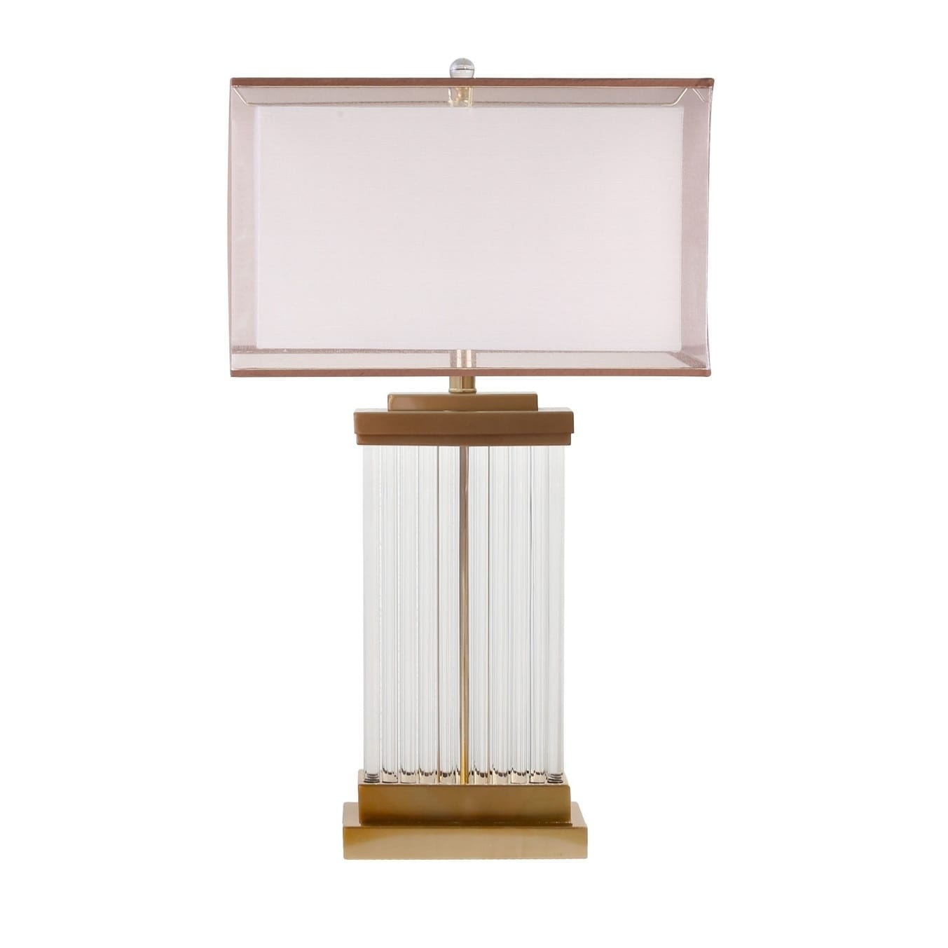 glass rod table lamp