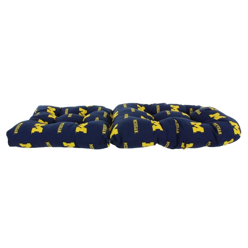 Michigan Wolverines Adirondack Chair Cushion
