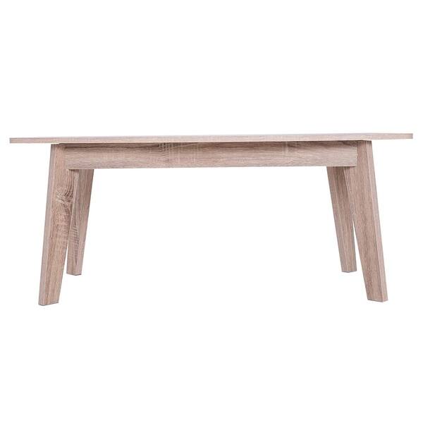 Shop Homcom 43 Contemporary Rustic Farmhouse Style Coffee Table