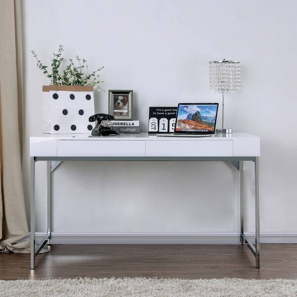 Shop Strick Bolton Petrie 54 Inch White Desk On Sale