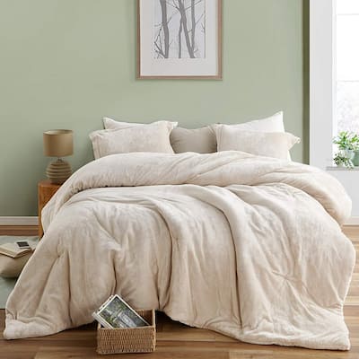 The Original Plush - Coma Inducer® Oversized Comforter Set - Almond Milk