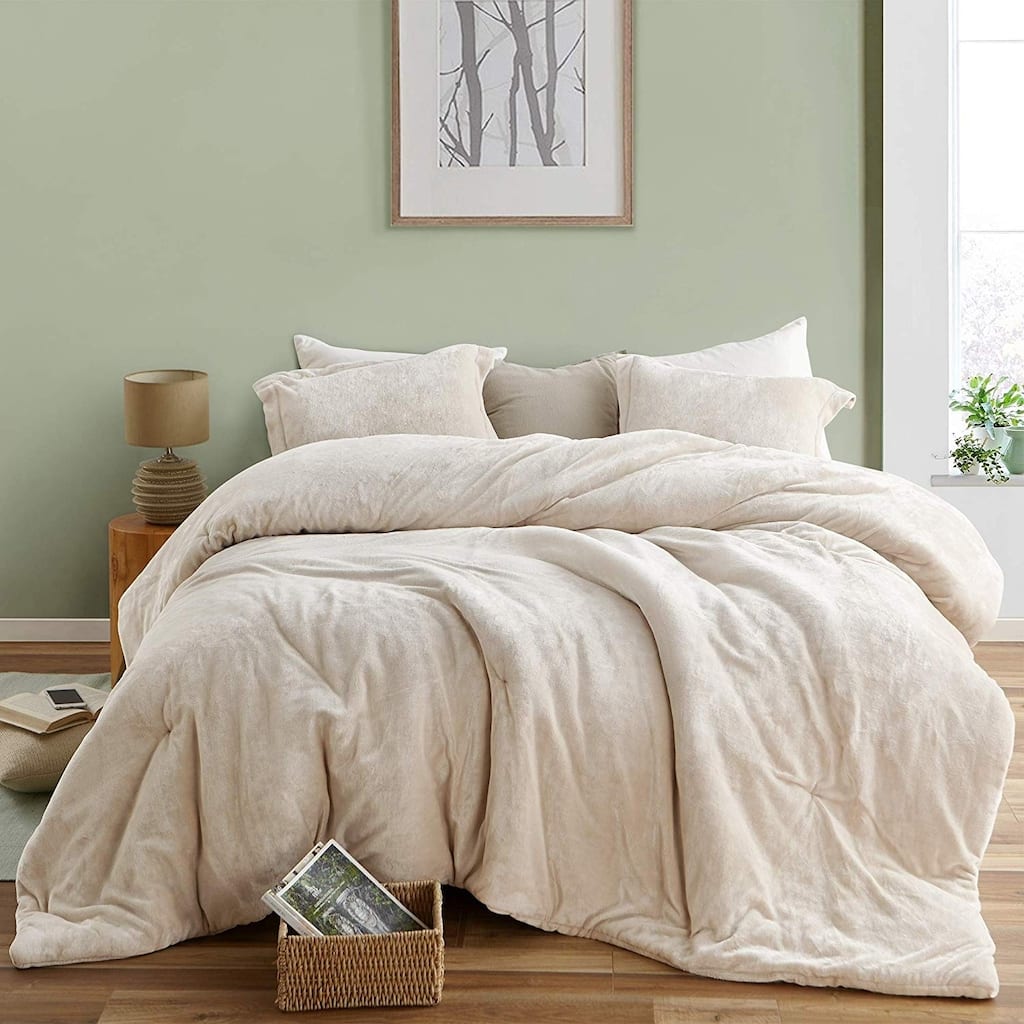 The Original Plush - Coma Inducer® Oversized Comforter Set - Almond Milk