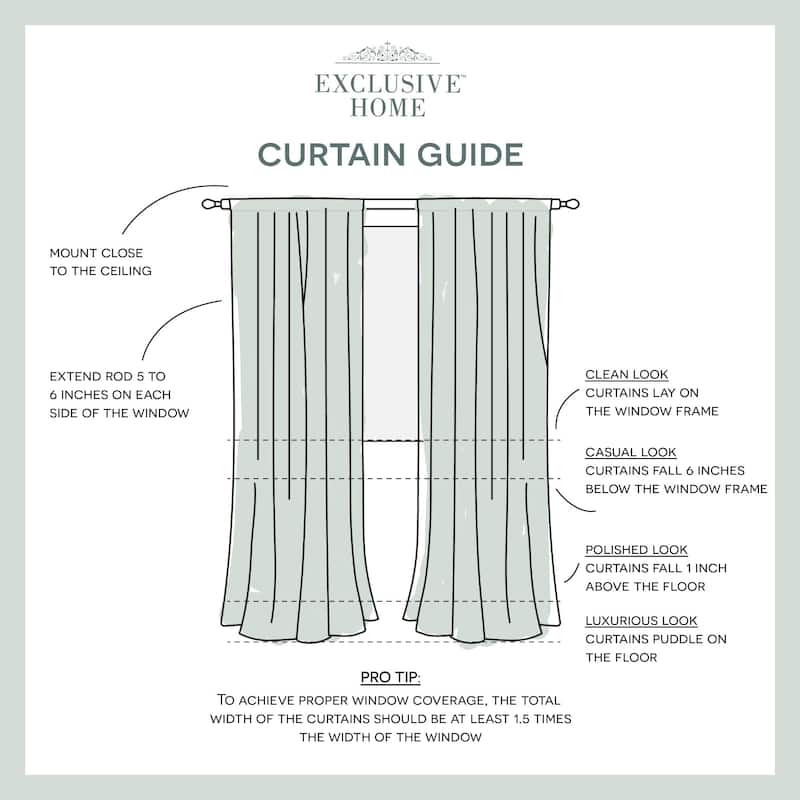Copper Grove Svilengrad Sheer Rod Pocket Top Curtain Panel Pair
