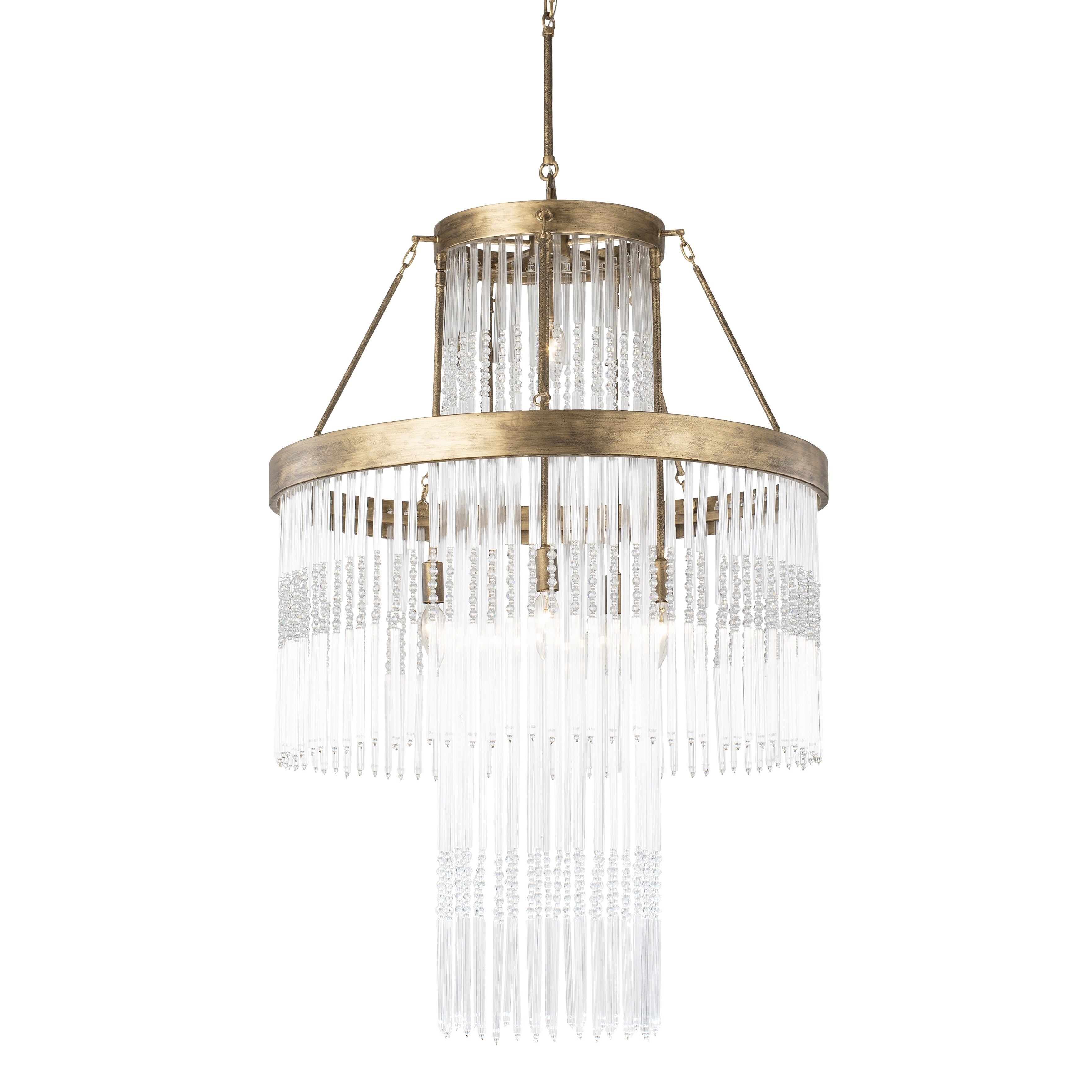 Amelia 6-light Havana Gold Chandelier - Chandeliers For Bedrooms by Overstock.com