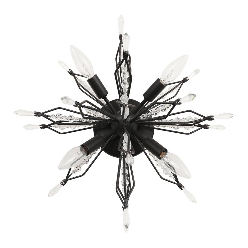 Orbital 4-light Carbon Ceiling Light