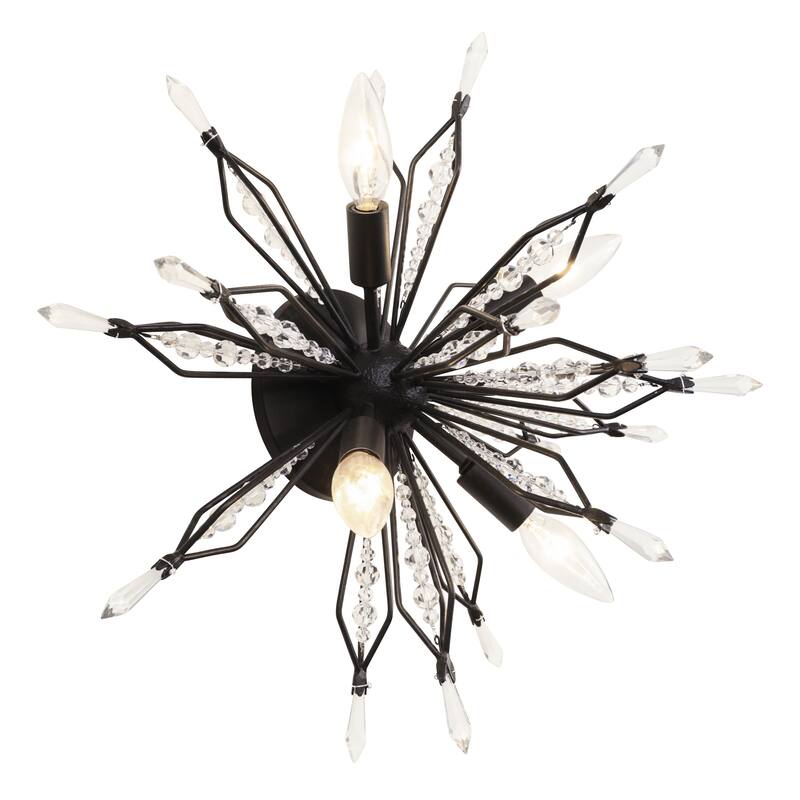 Orbital 4-light Carbon Ceiling Light