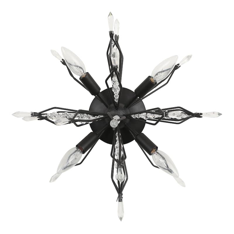 Orbital 4-light Carbon Ceiling Light