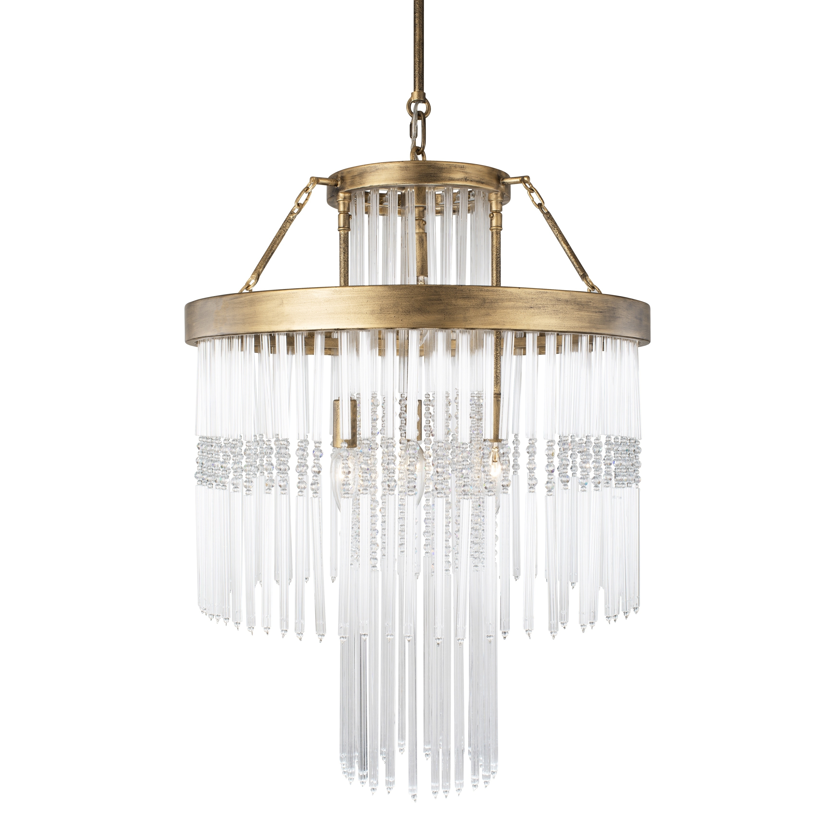 Varaluz Amelia four 4-light Havana Gold Chandelier - Chandeliers For Bedrooms by Overstock.com