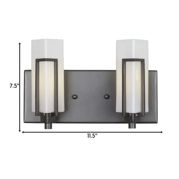 Highlander 2light Rustic Bronze Bath Light Bed Bath & Beyond 27588285