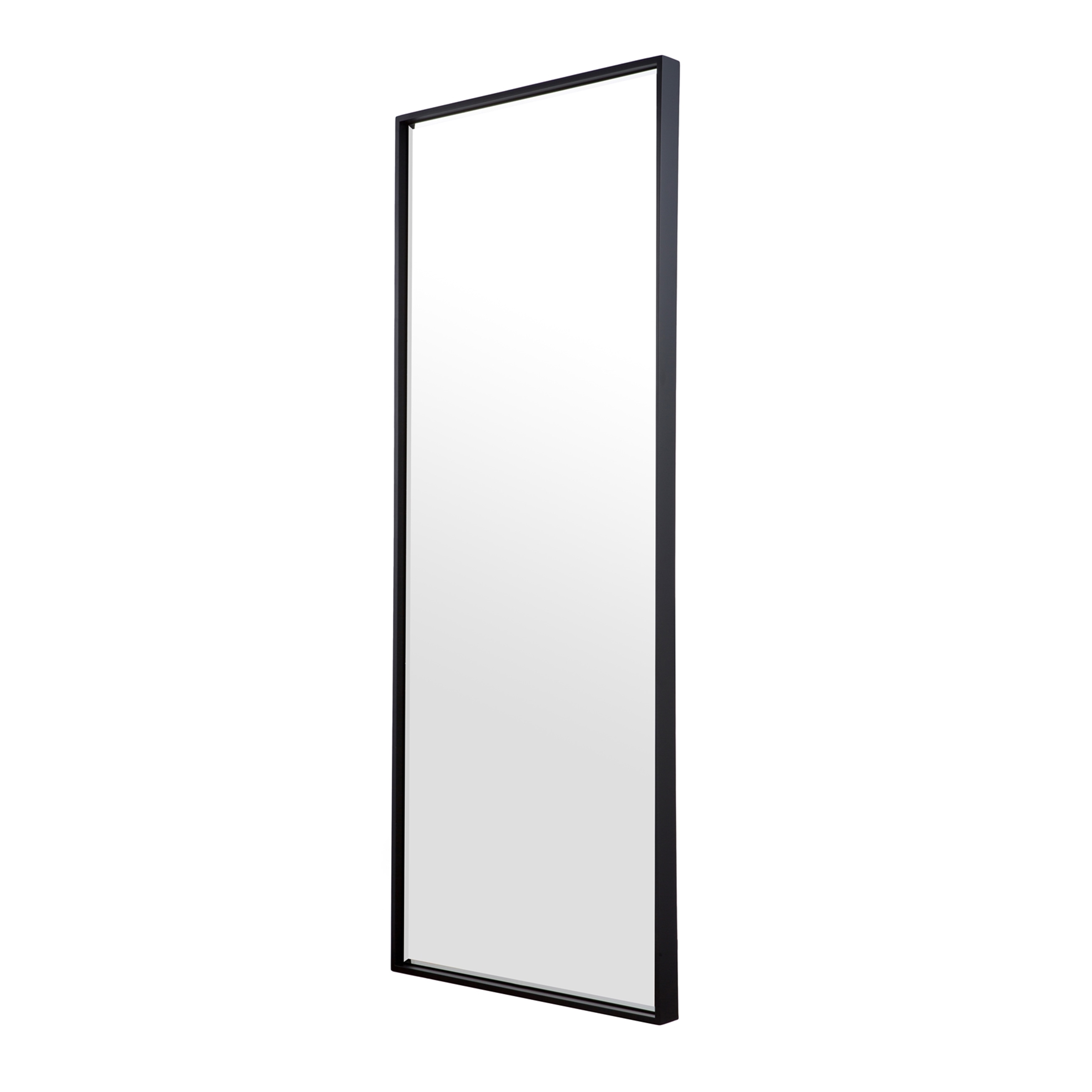 full length wall mirror frameless