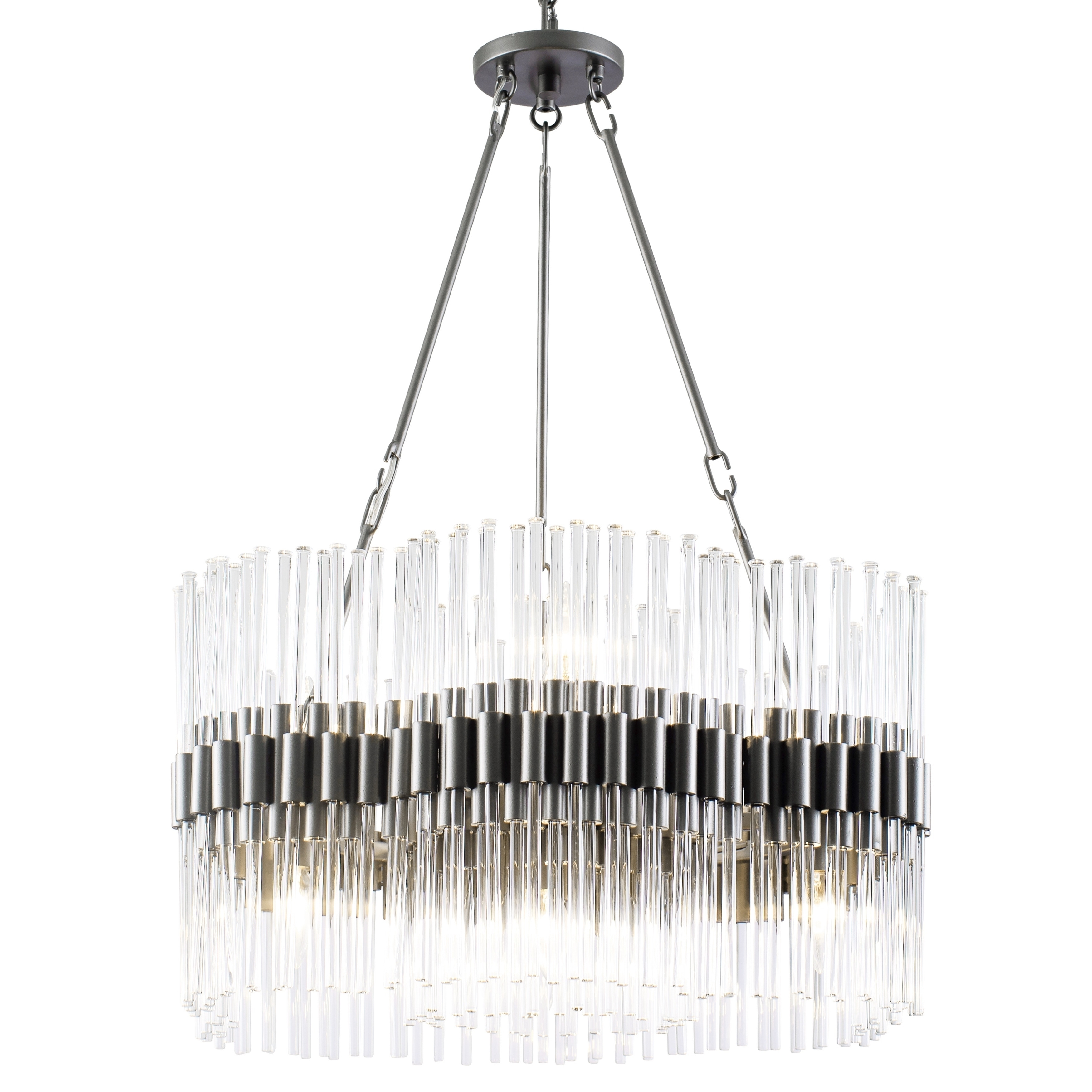 Astrid 8-light New Bronze Chandelier - Chandeliers For Bedrooms by Overstock.com