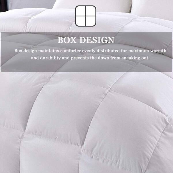 Shop Kasentex White Down Comforter Duvet Insert With Tabs All