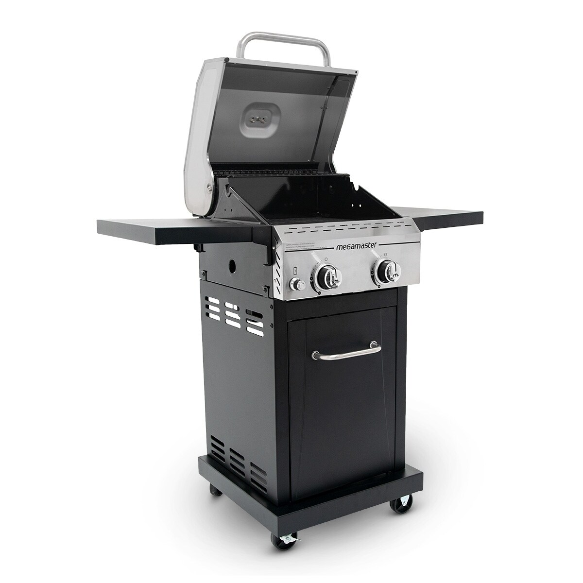 Shop Megamaster 2 Burner Propane Gas Grill Stainless Steel Lid