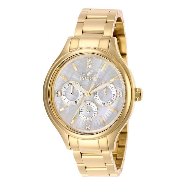 slide 1 of 1, Invicta Men's 17395 'Pro Diver' Chronograph Stainless Steel Watch