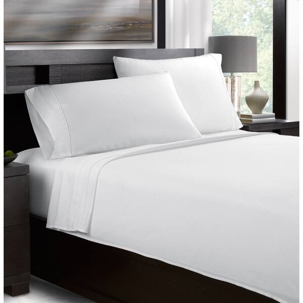 4-Piece Luxury Home 1200 Count Egyptian Cotton Gold Solid Sheet Sets