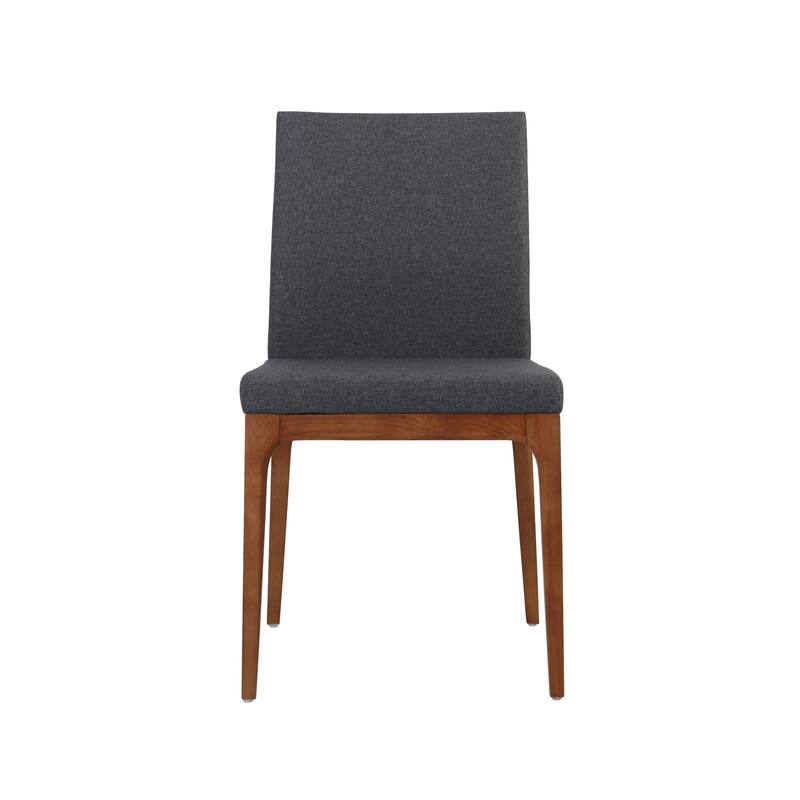 Gervin Recycled Leather Chair,Set of 2
