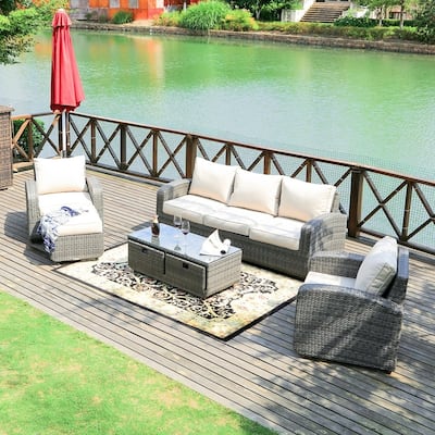 Buy Sofa Outdoor Sofas Chairs Sectionals Online At Overstock