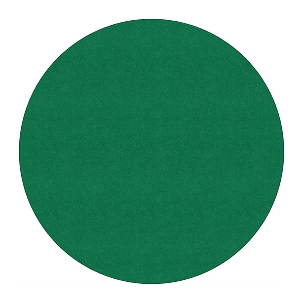 Flagship Carpet 6' Round Ameristrong School Classroom Rug - Clover - 6' Round