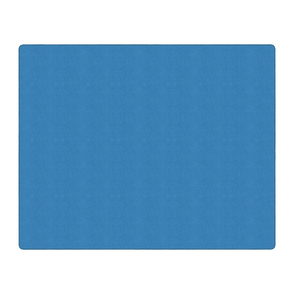 Flagship Carpet Americolors School Classroom Rectangular Rug, Blue Bird - 12' x 15' - 12' x 15'
