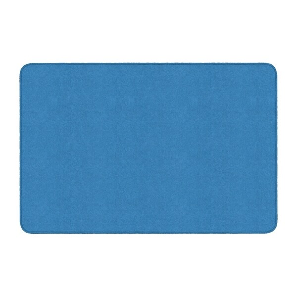 Flagship Carpet Ameristrong School Classroom Rectangular Rug, Blue Bird - 4' x 6' - 4' x 6'