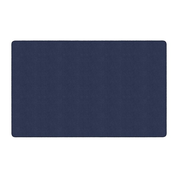 Flagship Carpet Americolors School Classroom Rectangular Rug, Navy - 7'6" x 12' - 7'6" x 12'