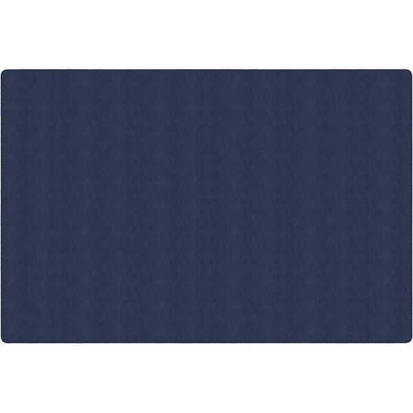 Flagship Carpet Amerisoft School Classroom Rectangular Rug, Navy - 12' x 18' - 12' x 18'