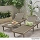 Nadine Outdoor Adjustable Wood Chaise Lounge (Set of 2) by Christopher Knight Home - Thumbnail 9