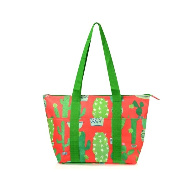 coral lunch bag