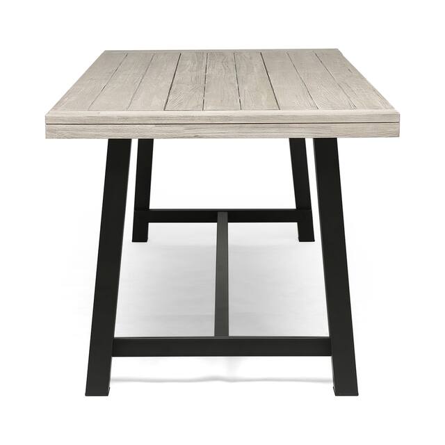 Carlisle Outdoor Wooden Dining Table by Christopher Knight Home - 79.00" L x 36.00" W x 30.00" H