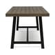 preview thumbnail 8 of 21, Carlisle Outdoor Wooden Dining Table by Christopher Knight Home - 79.00" L x 36.00" W x 30.00" H