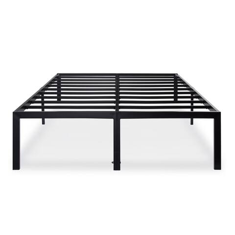 Sleeplanner 18 Inch Modern Metal Platform Bed Frame, No Box Spring Needed