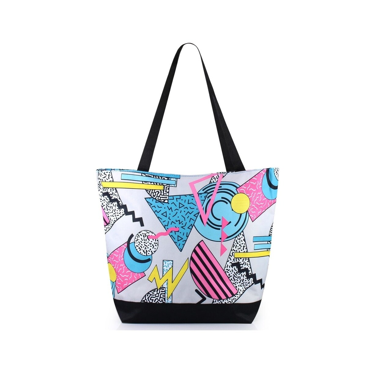 geometric shoulder bag
