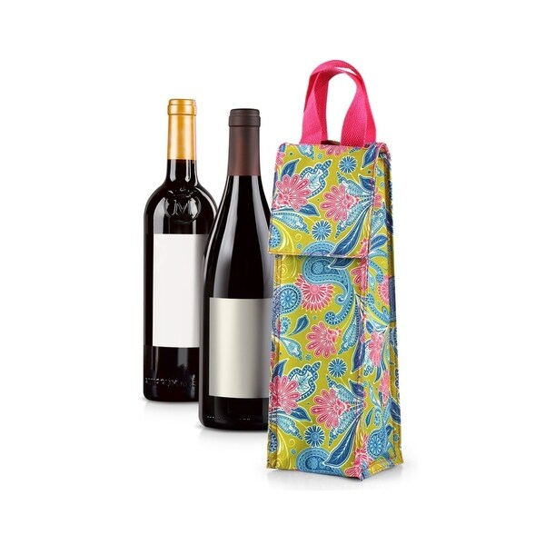 Insulated wine bottle discount holder