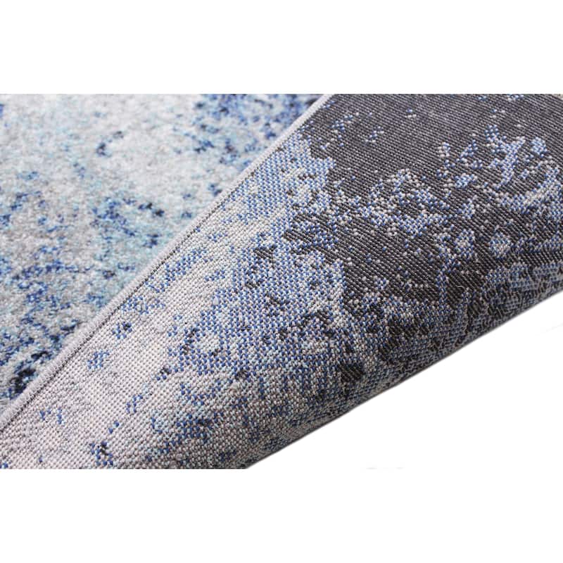 Bashian Amos Transitional Abstract Multicolor Area Rug