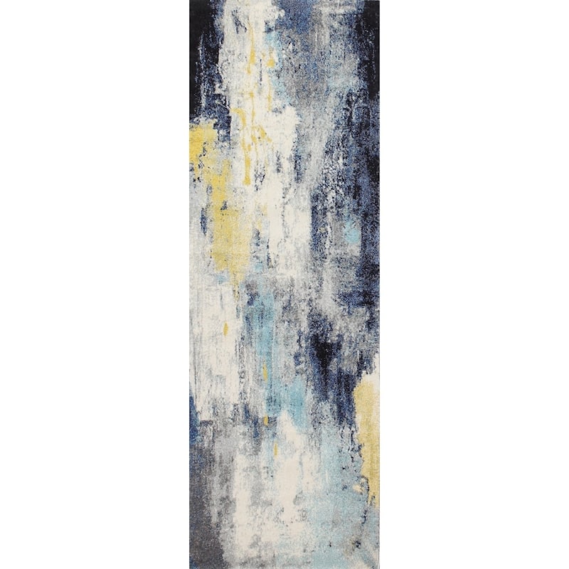 Bashian Amos Transitional Abstract Multicolor Area Rug