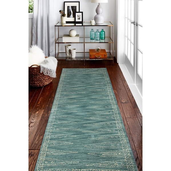 Hand Tufted Eloise Teal Rug