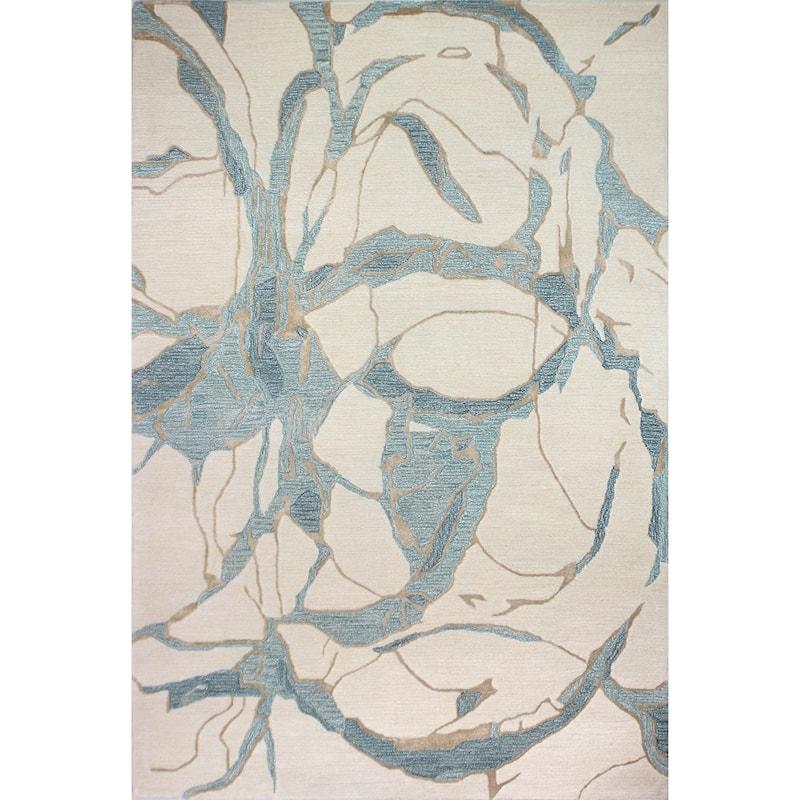Bashian Hand Tufted Macey Ivory Rug