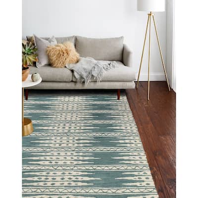 Bashian Bloomfield Contemporary Hand Tufted Area Rug