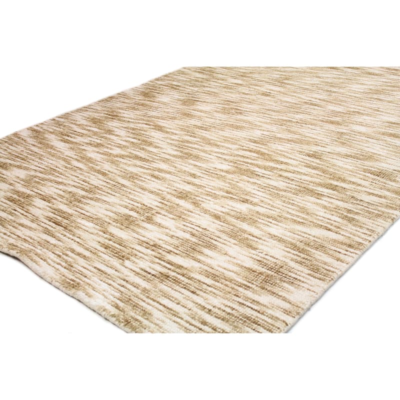Bashian Hand Loomed Clearwater Beige Rug